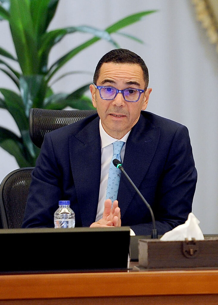 حسن الخطيب وزير الاستثمار والتجارة الخارجية